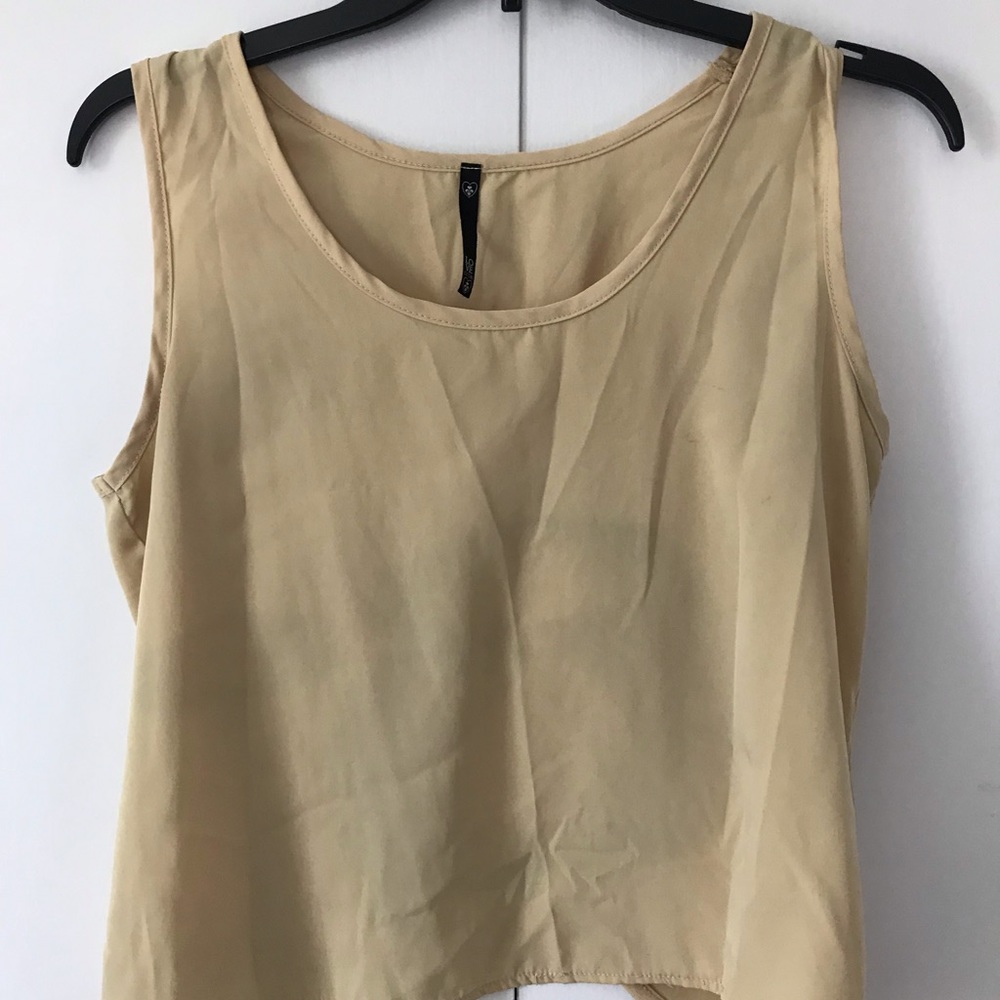 open back tank top